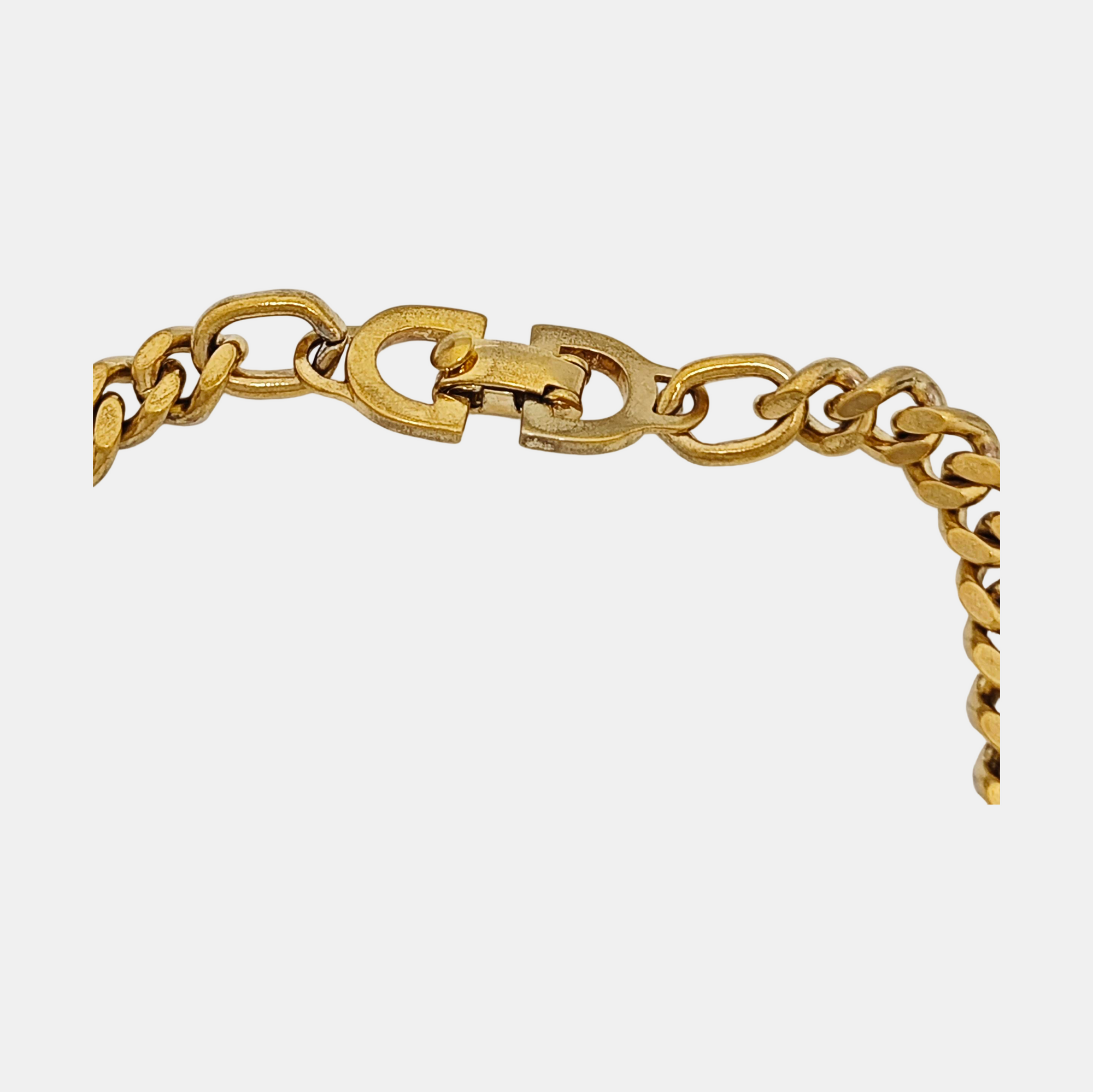 Petit CD Metal Gold Bracelet