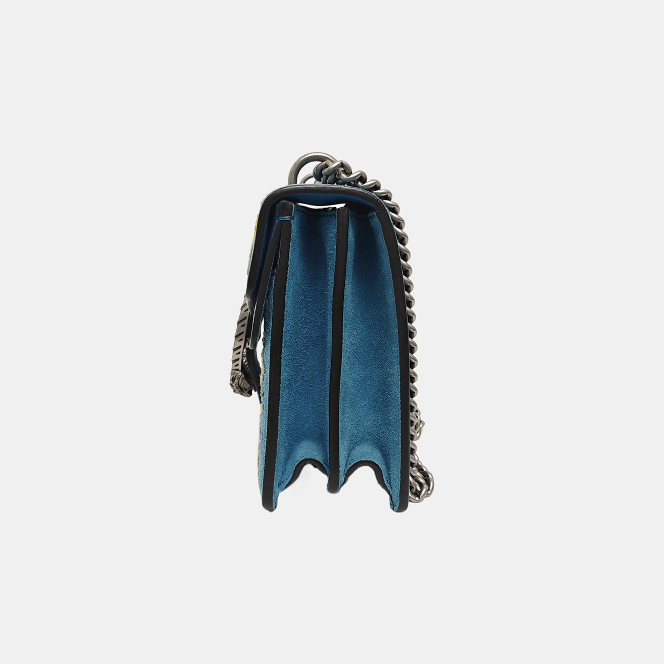 Authenticated pre-owned  Dionysus Suede Blue - Shoulder Bag at Looply