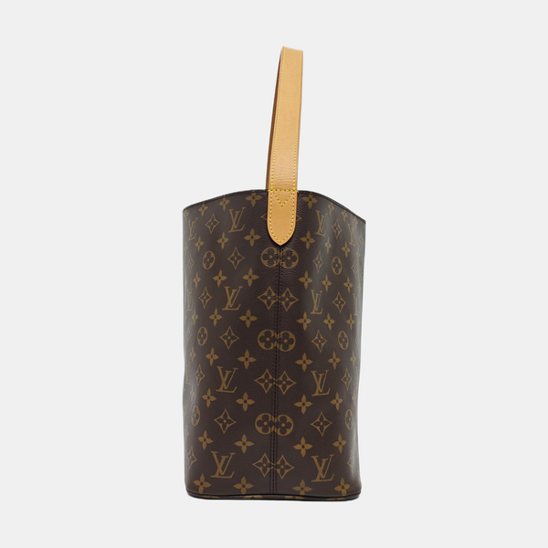 ALL IN GM Monogram Coated Canvas Brown