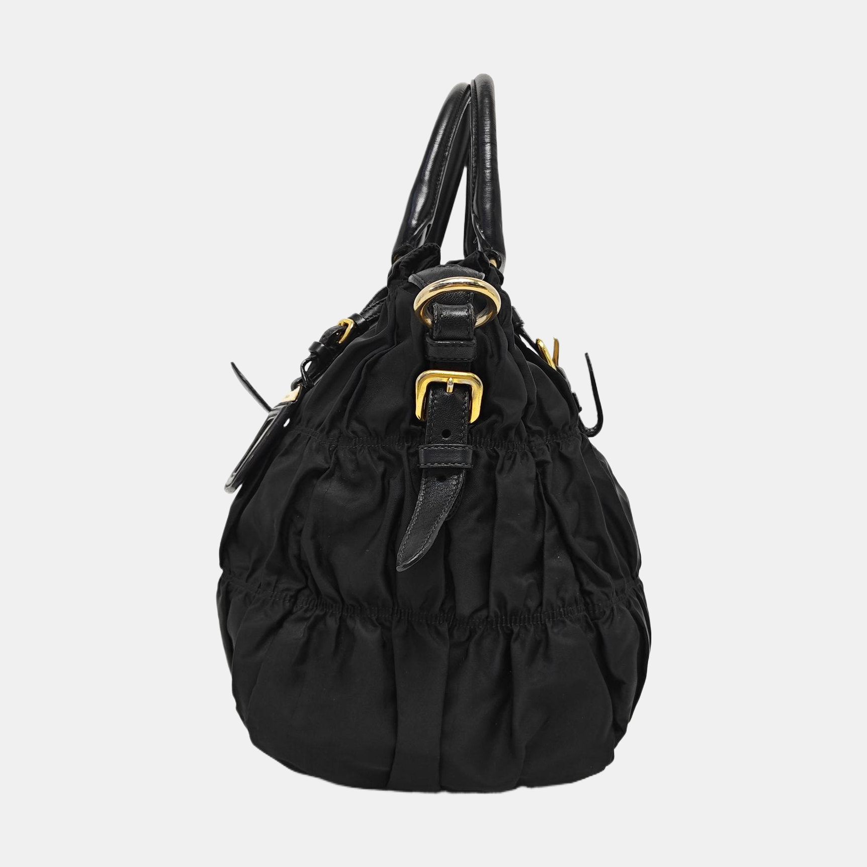 Gaufre Nylon Black