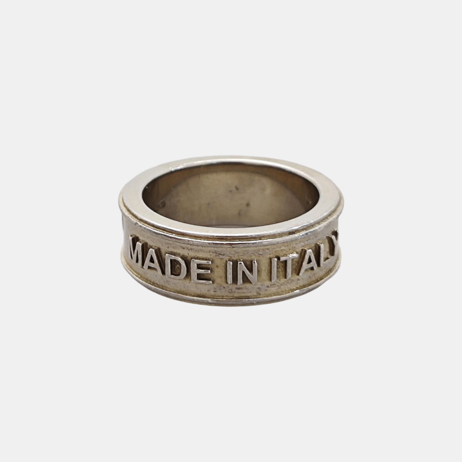 Interlocking G 925 Sterling Silver Ring HK 12