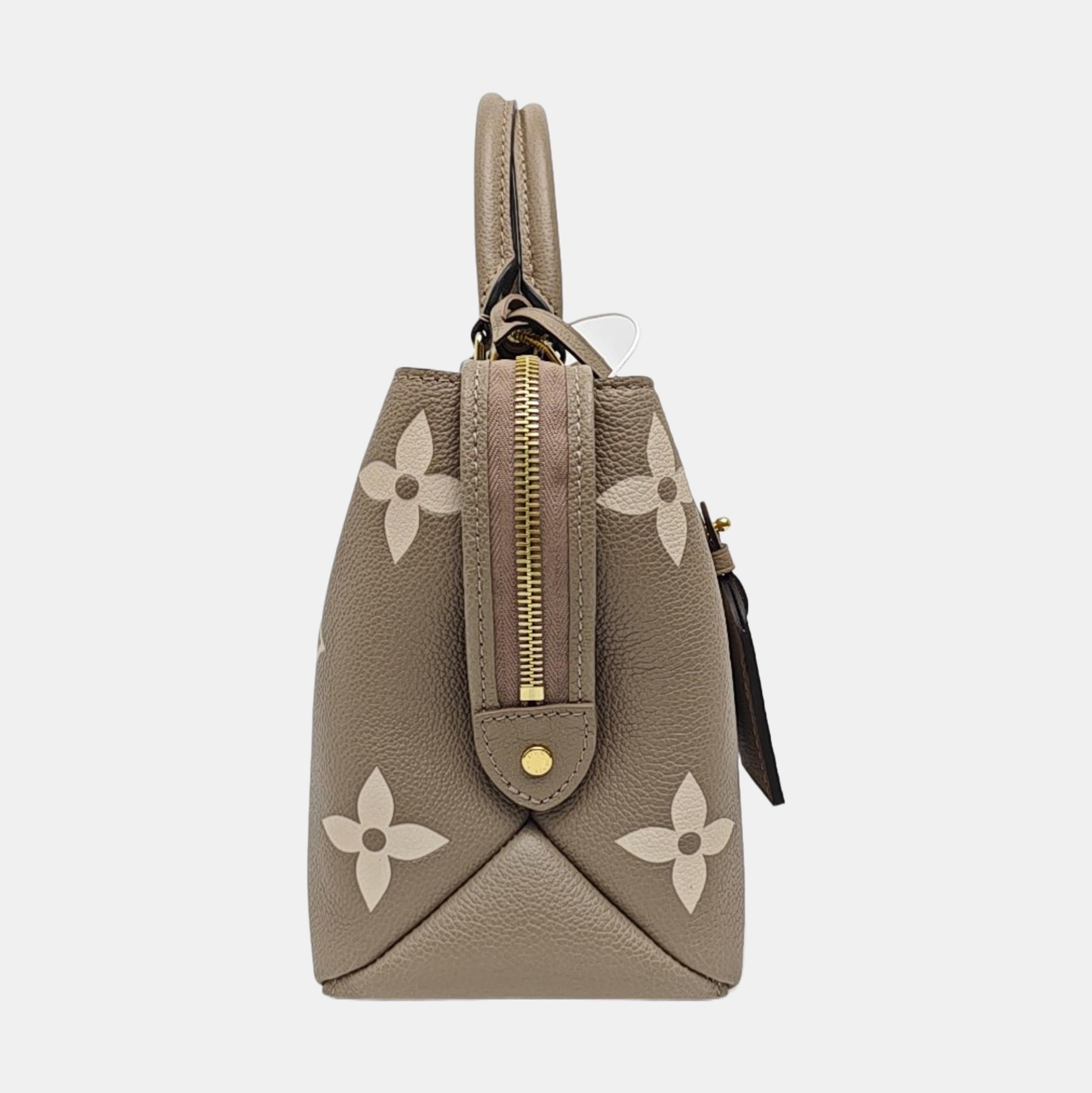 PALAIS PM Monogram Calfskin Gray