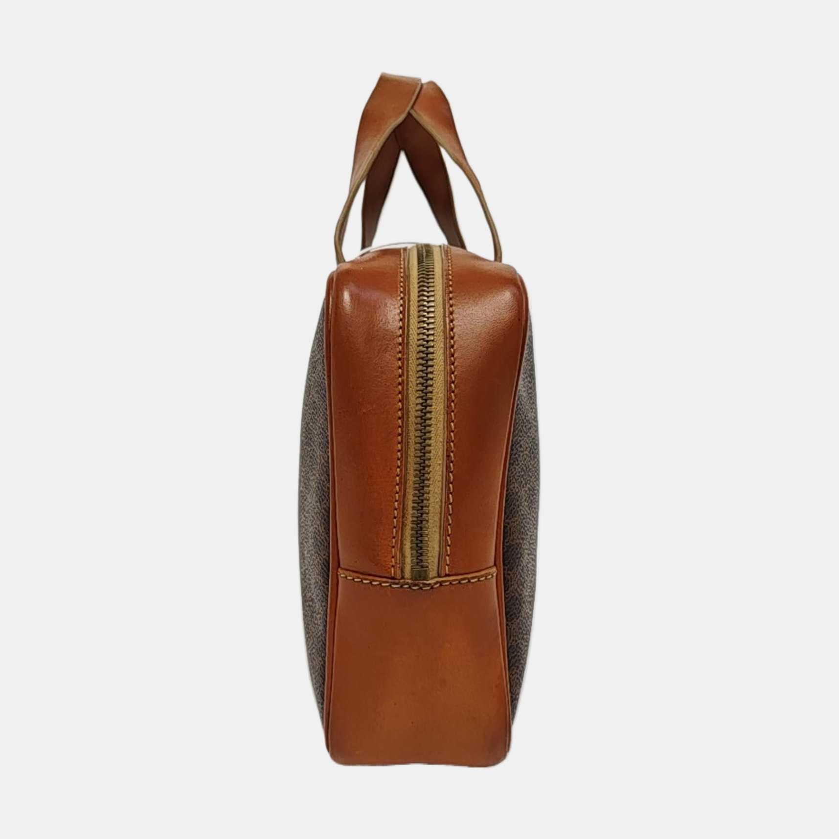 MACADAM Coated Canvas Brown