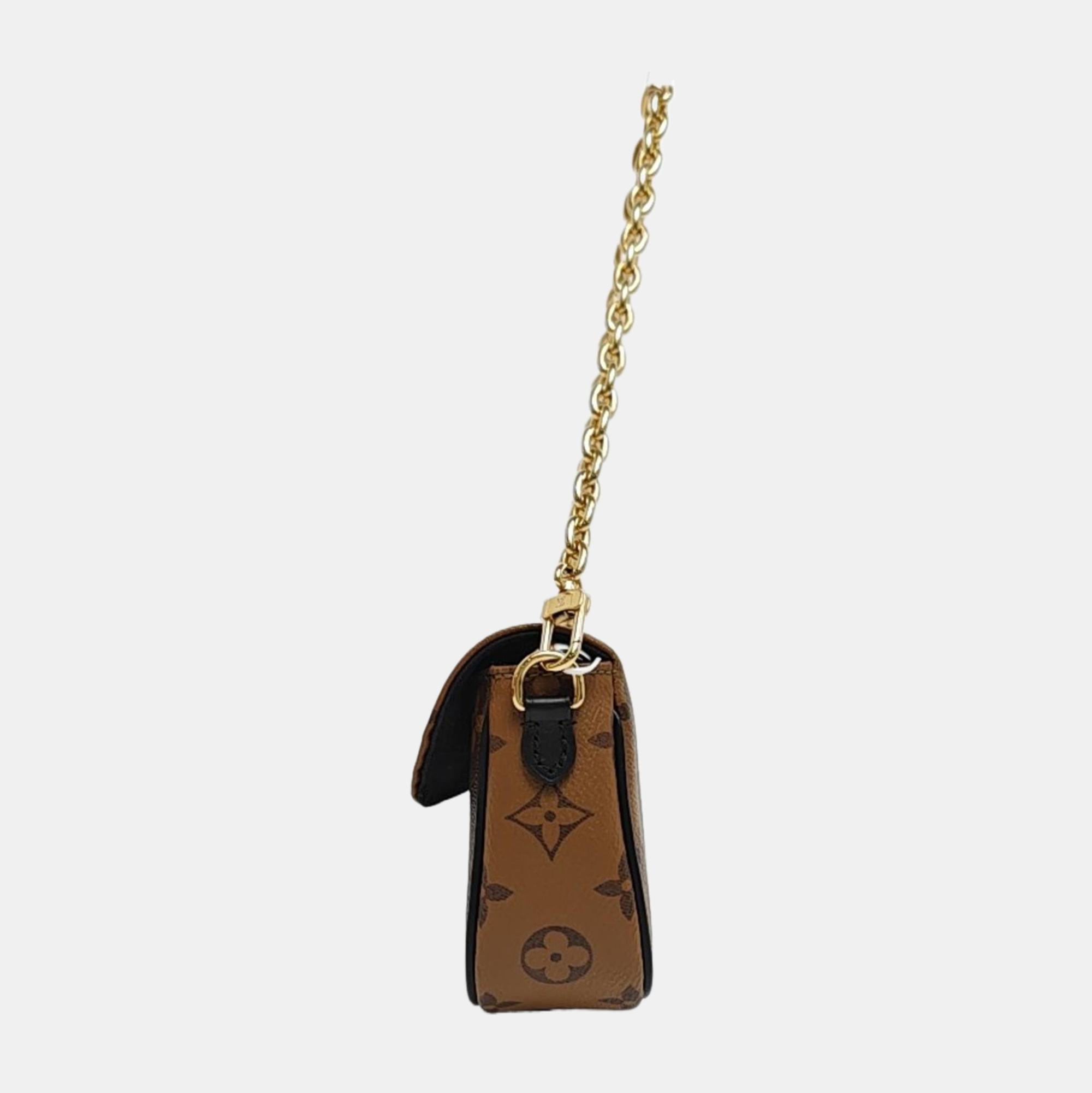 IVY Monogram Coated Canvas Brown