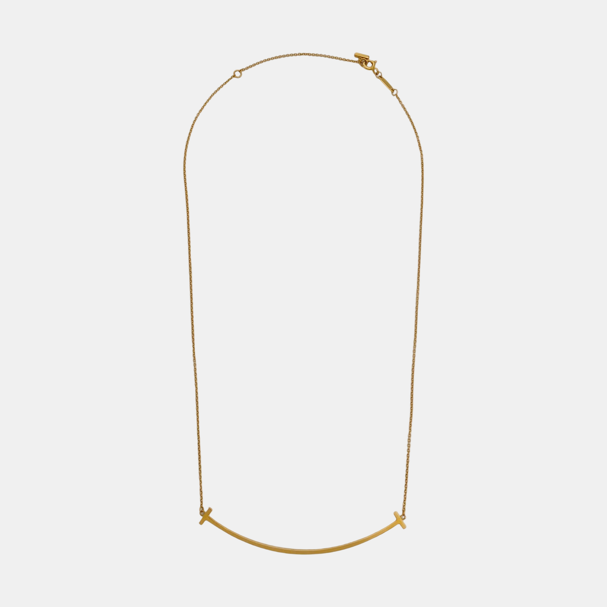 Tiffany T 18k Gold Necklace