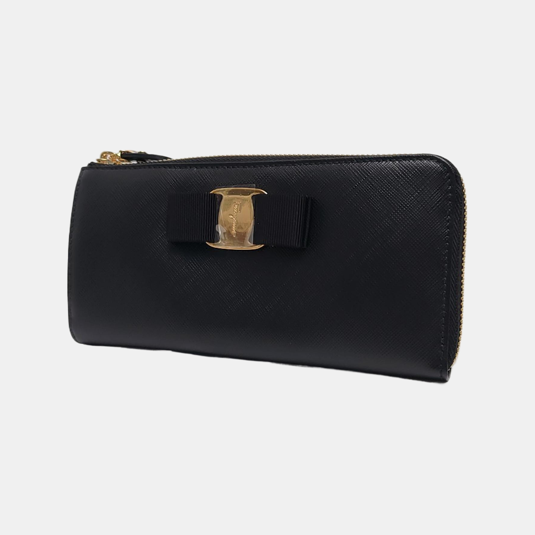Vara Calfskin Black Wallet