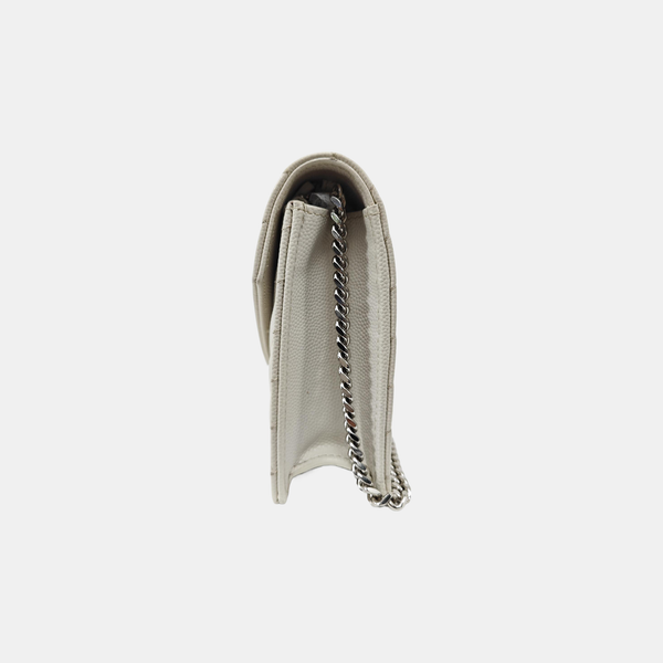 MONOGRAM WOC Chevron Calfskin Gray