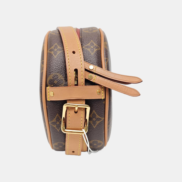 BOITE CHAPEAU PM Monogram Coated Canvas Brown