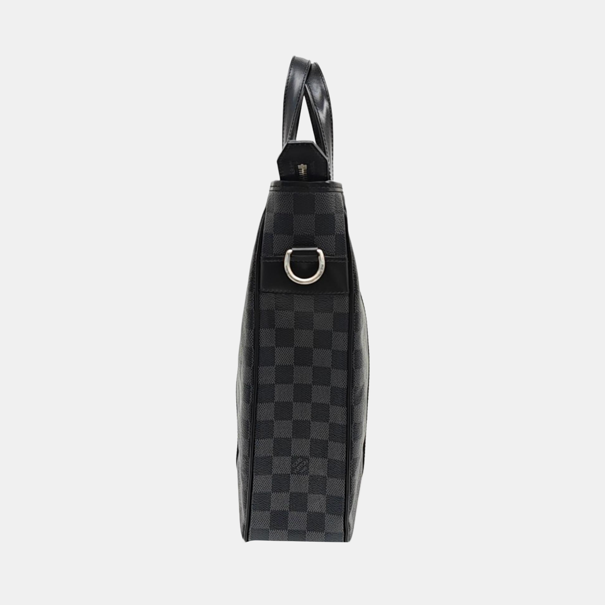 TADAO PM Damier Graphite Coated Canvas Gray