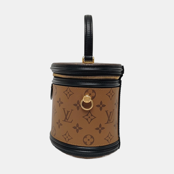 CANNES PM Monogram Coated Canvas Brown
