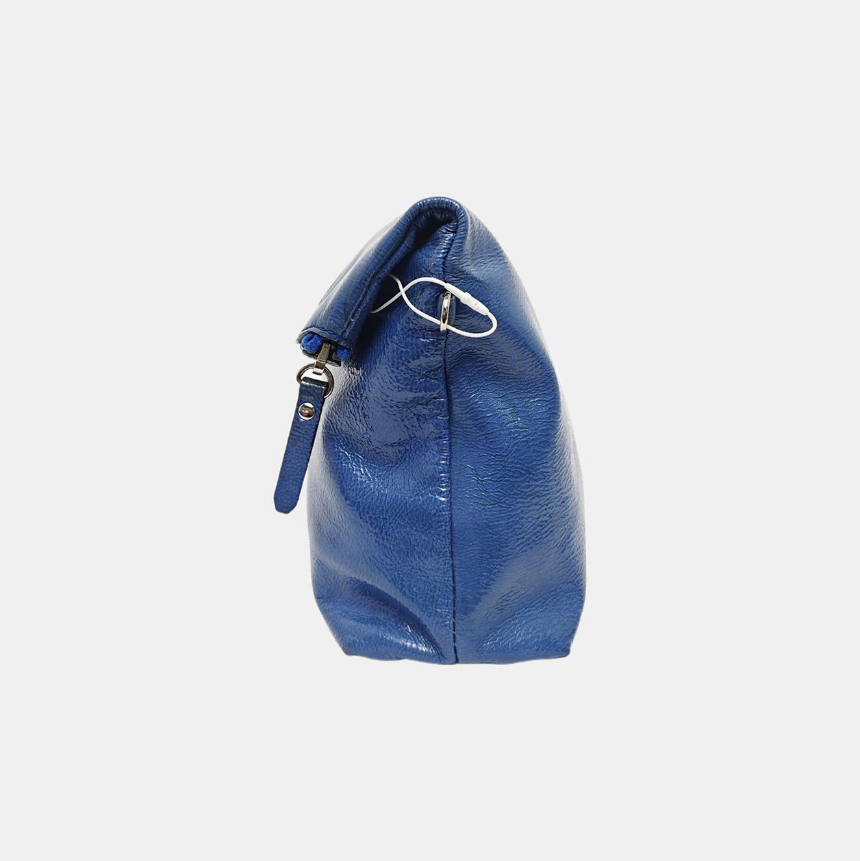 Calfskin Shoulder Bag Blue