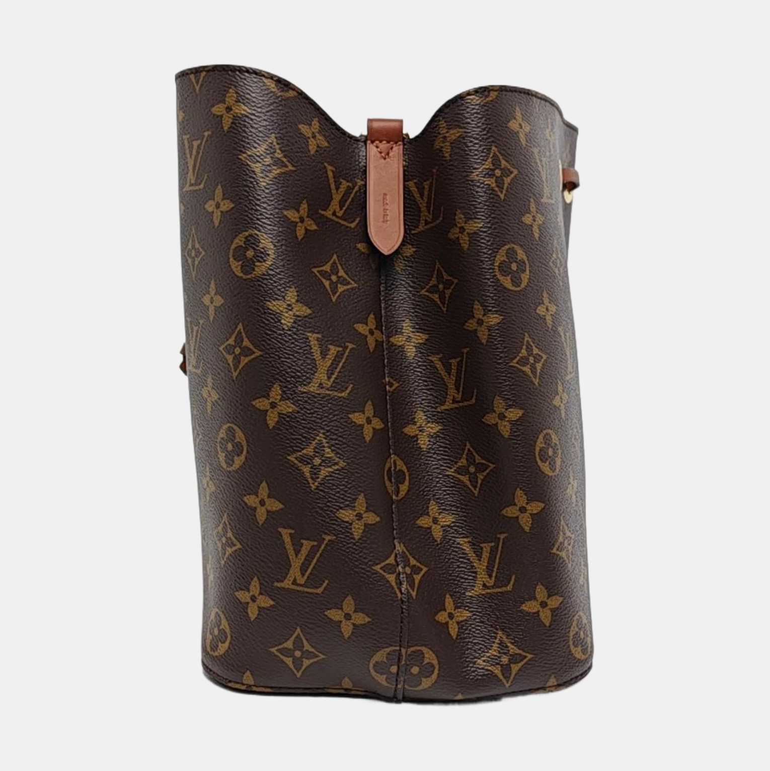 NÉONOÉ MM Monogram Coated Canvas Brown