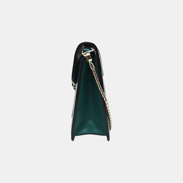 SERPENTI FOREVER Quilted Calfskin Green