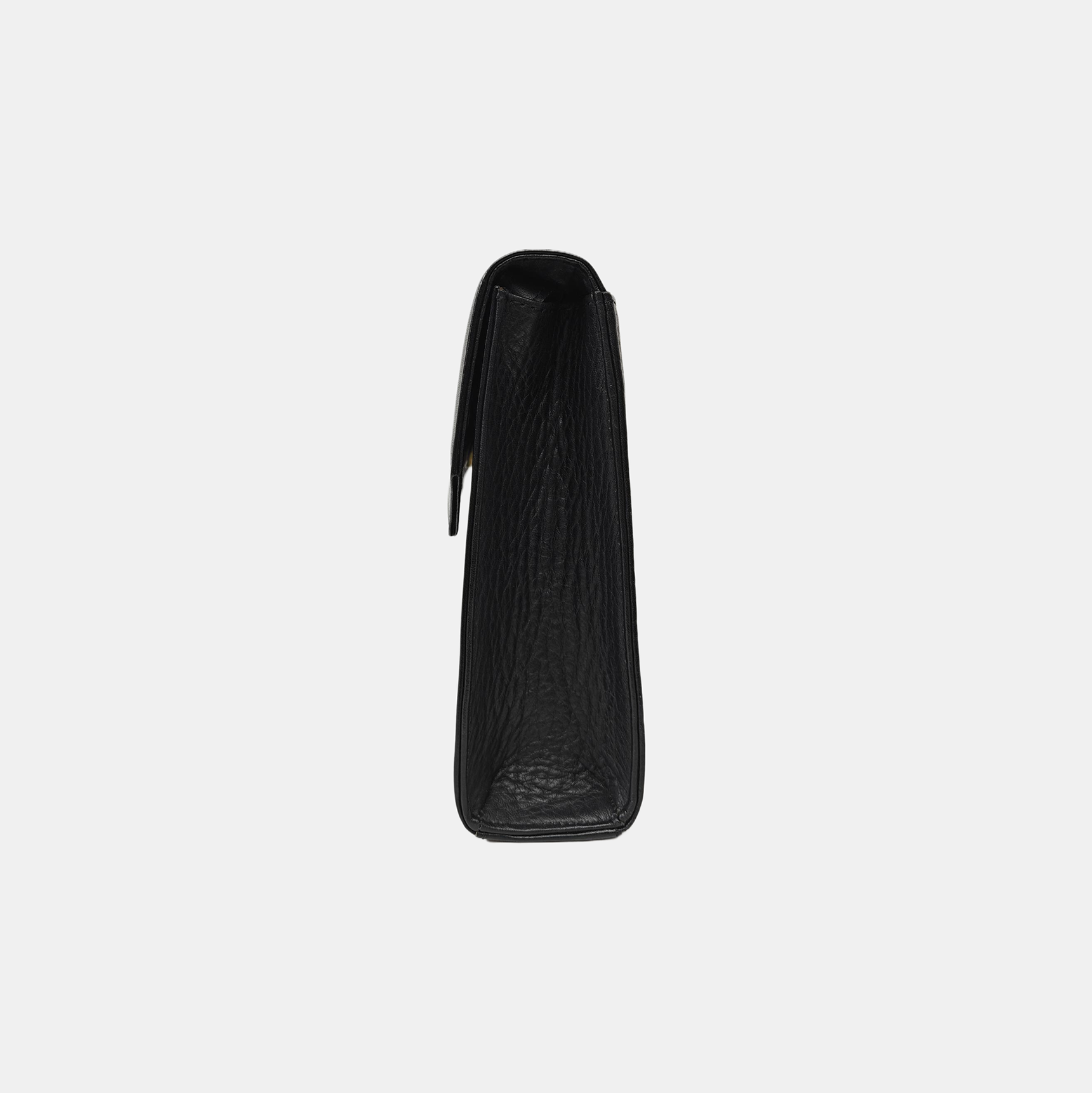 Calfskin Shoulder Bag Black