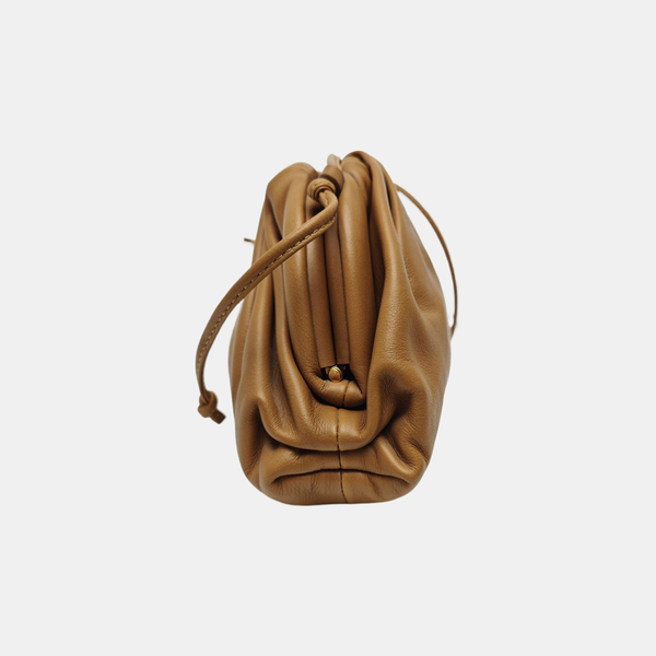 The Pouch Mini Calfskin Brown