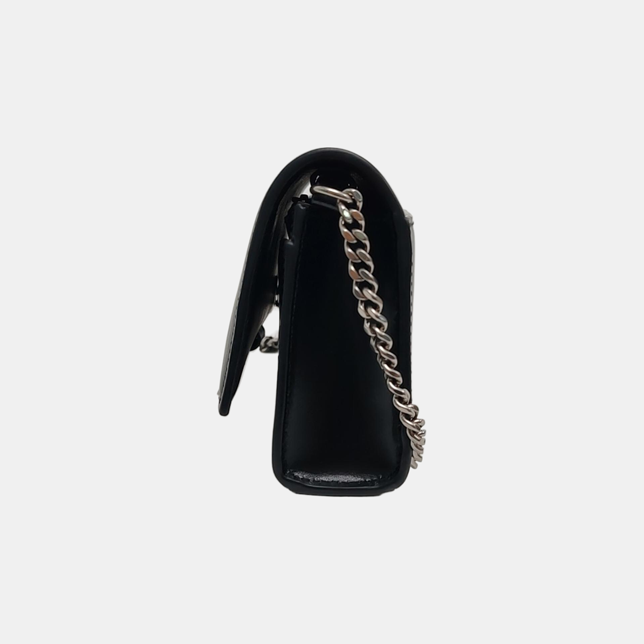Hourglass Small Calfskin Black
