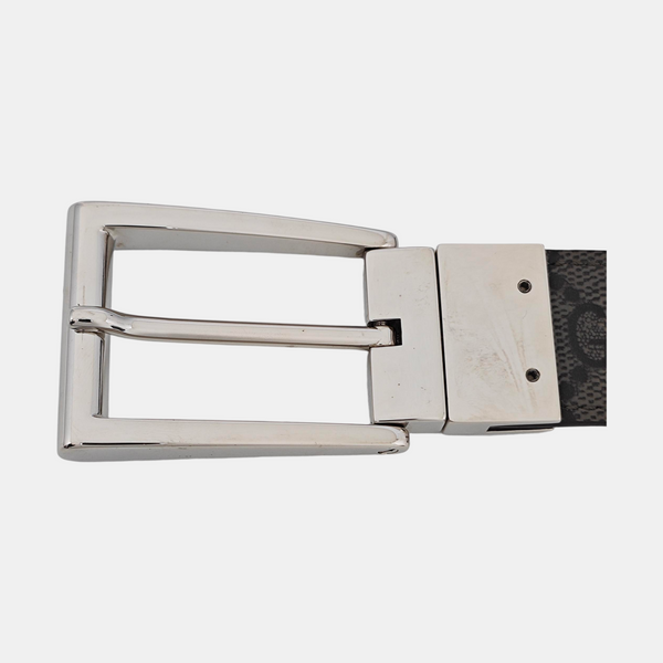 Leather Belt Gray