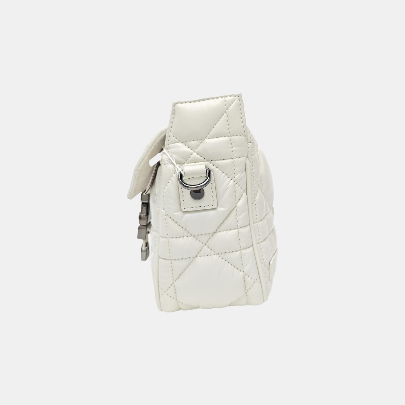 Diorcamp Small Cannage Calfskin White