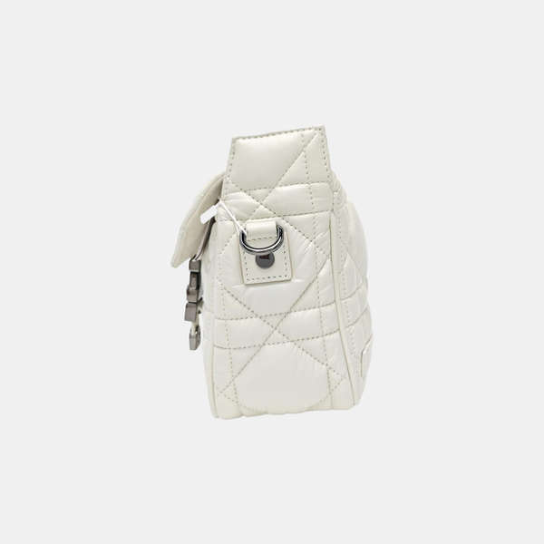 Diorcamp Small Cannage Calfskin White