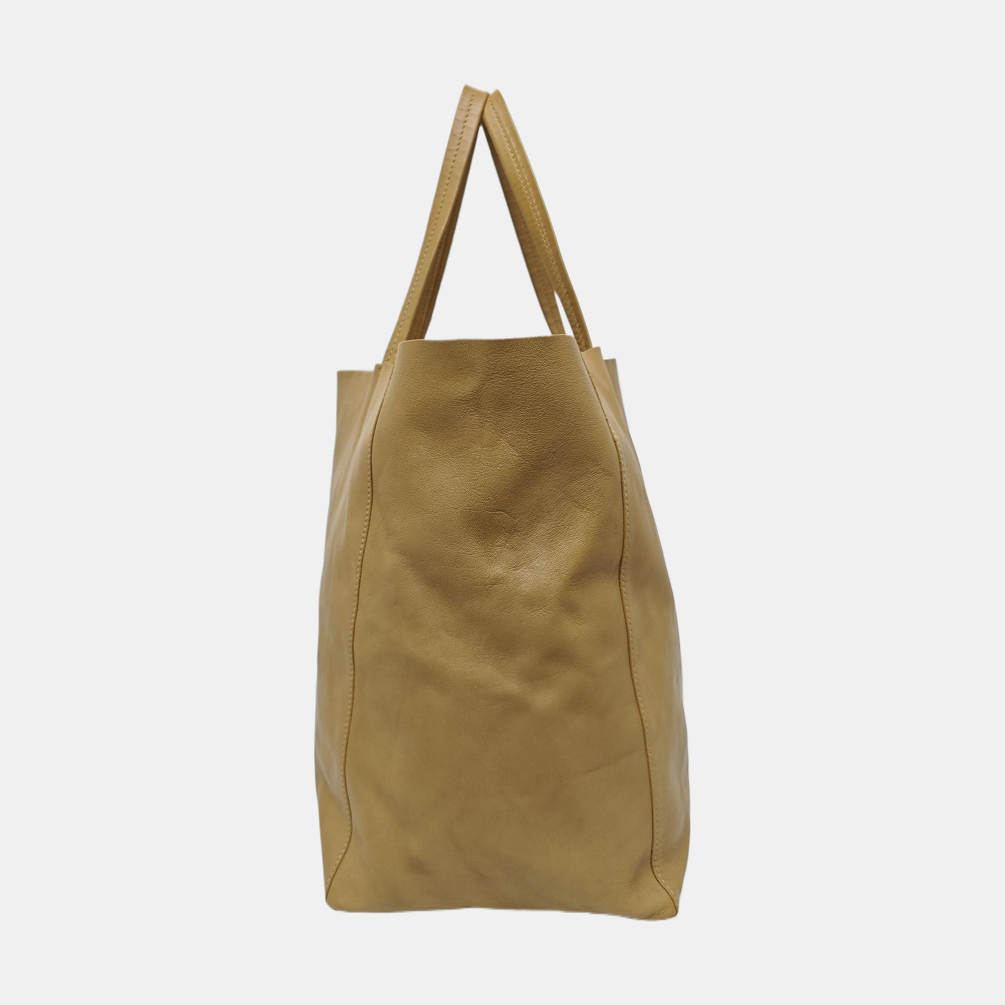 Calfskin Tote Bag Beige