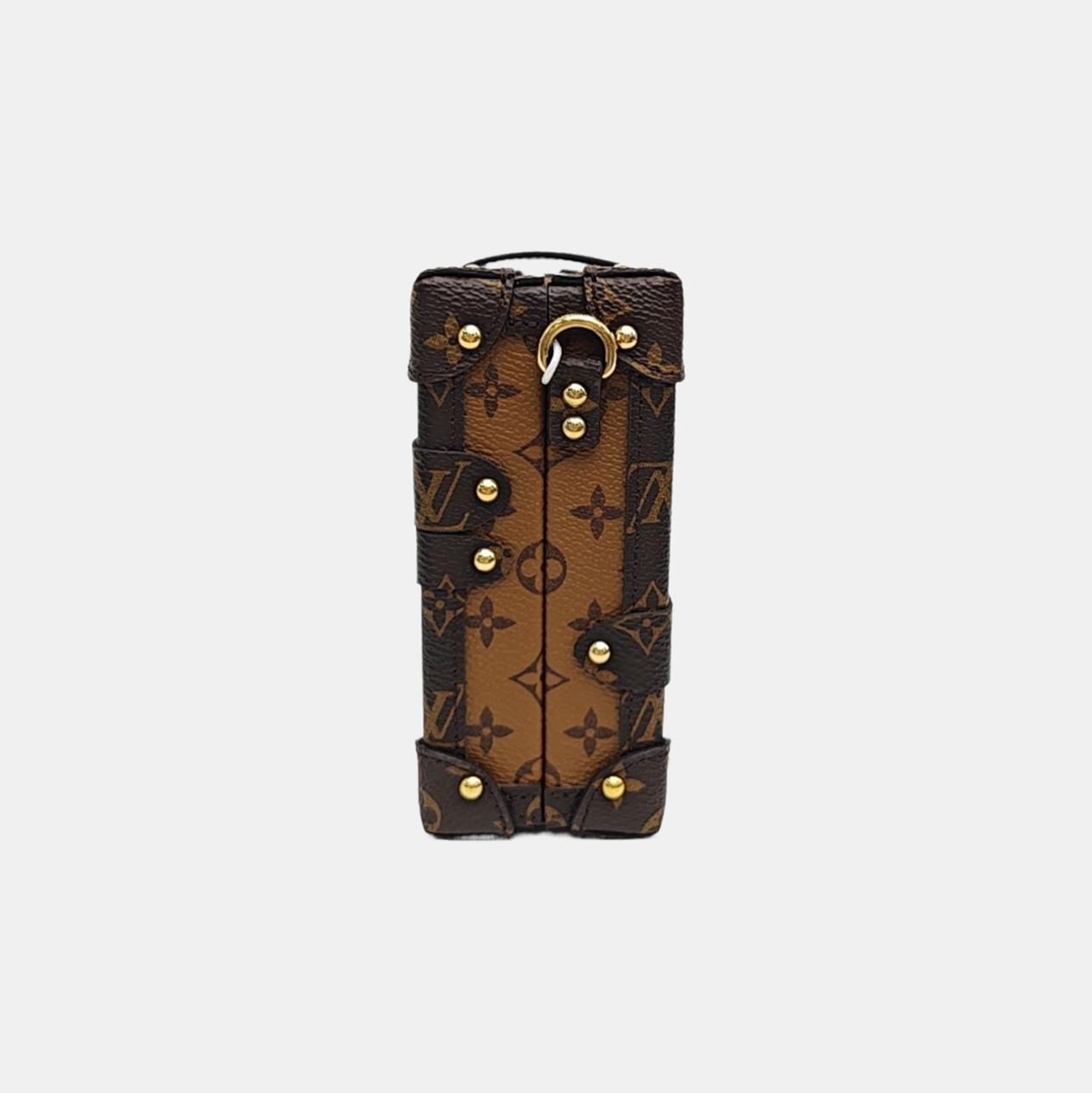 PETITE MALLE Monogram Coated Canvas Brown