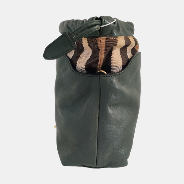 Crush Calfskin Green