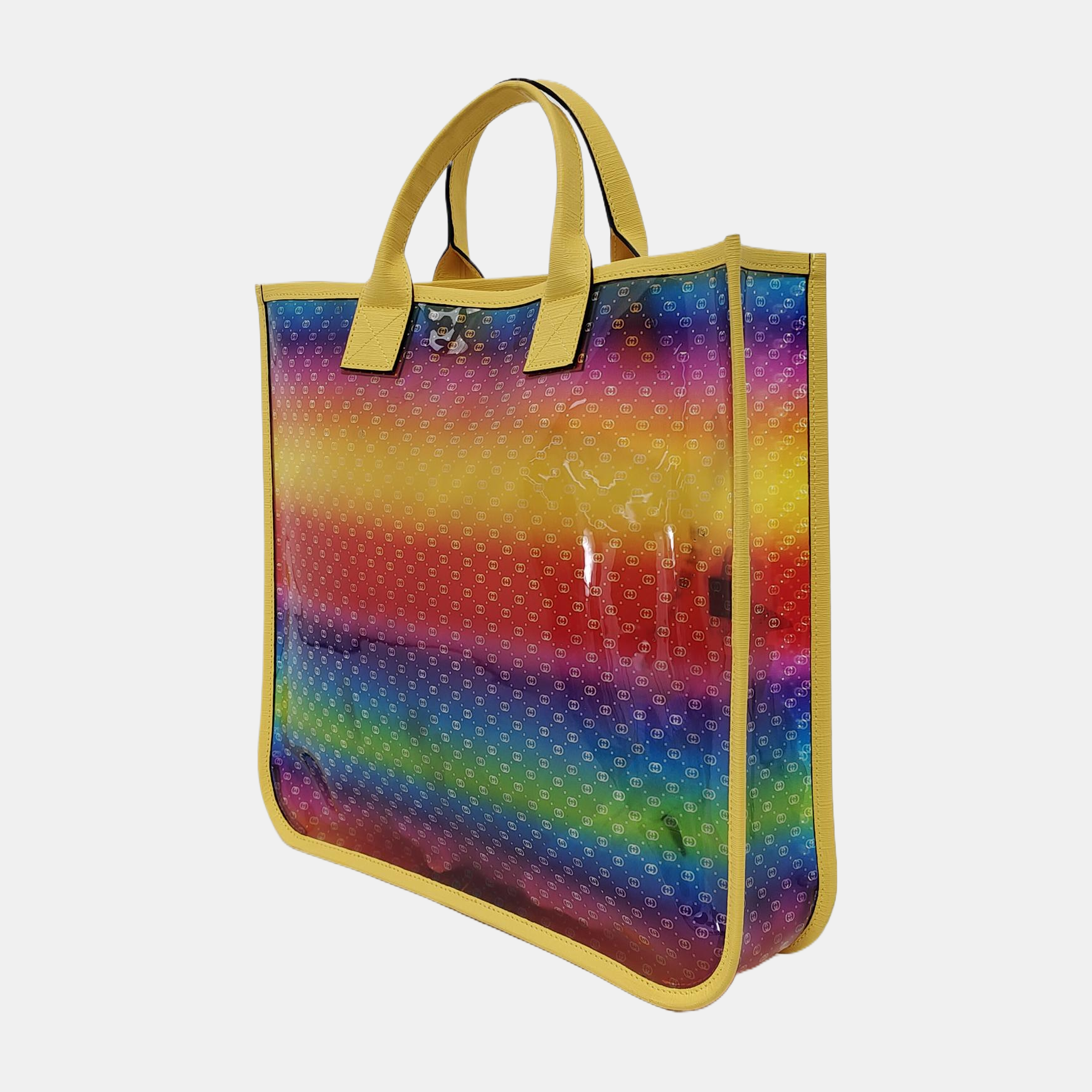 Large Monogram Plastic Multicolor