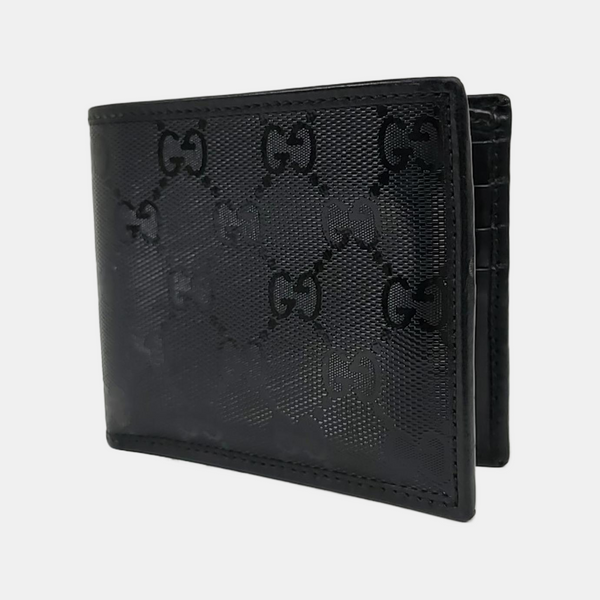 Monogram Coated Canvas Wallet Black