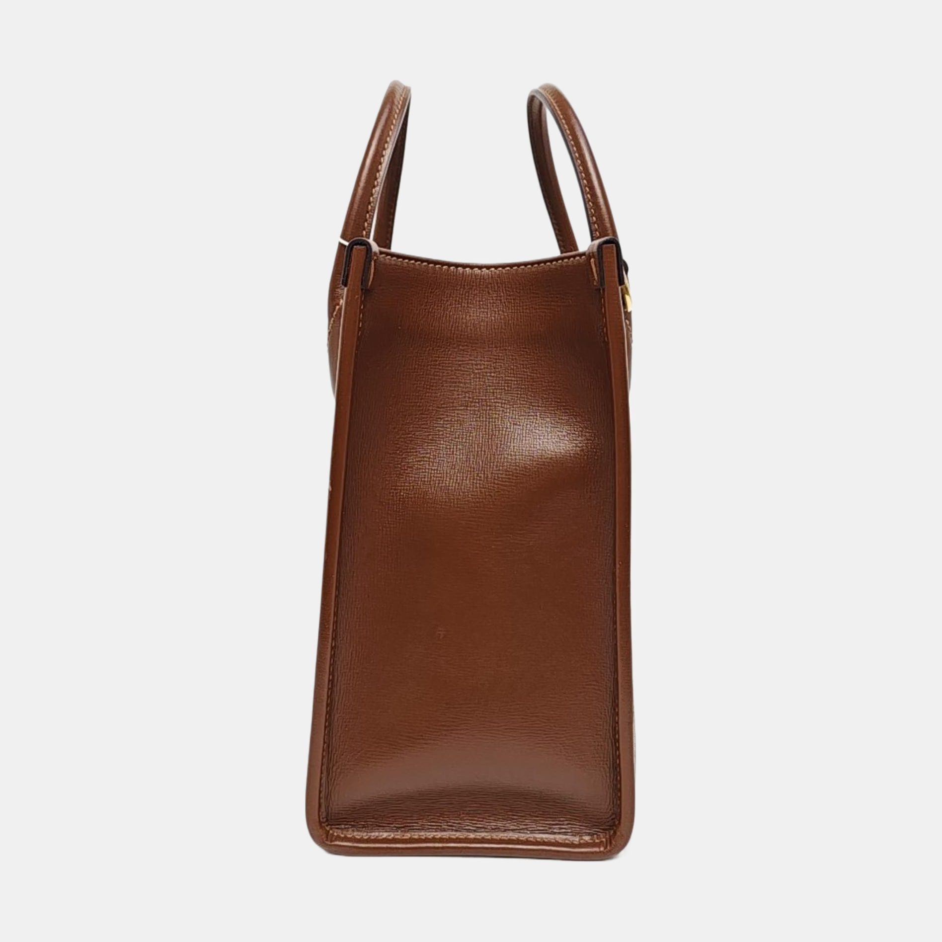 Retro Small Monogram Coated Canvas Brown
