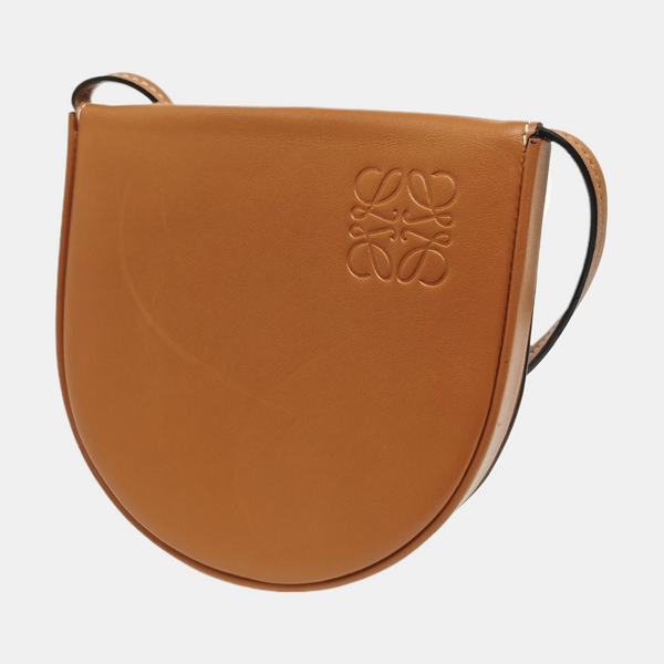 Heel Small Calfskin Brown