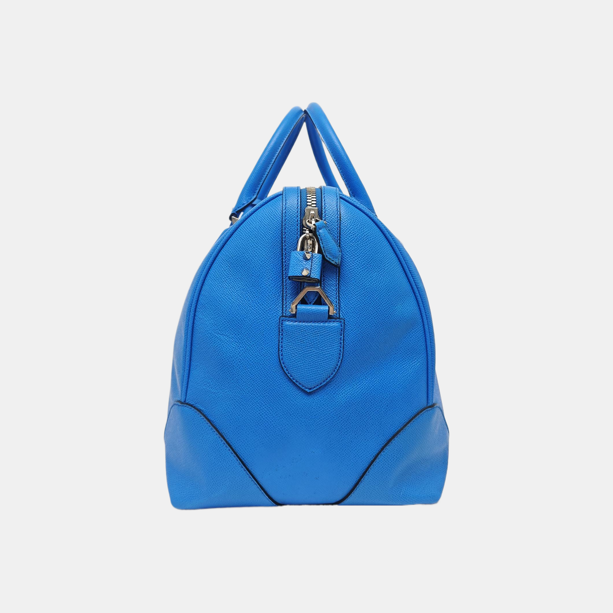 Calfskin Shoulder Bag Blue