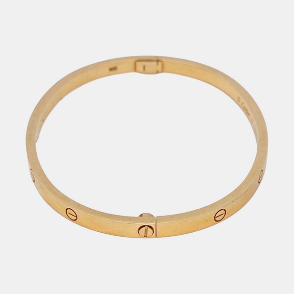 LOVE 18k Rose Gold Bangle