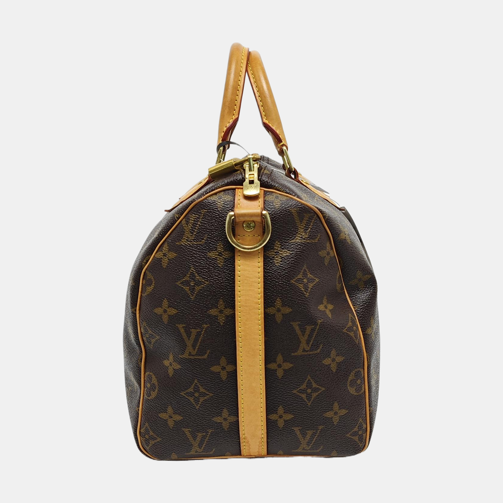 SPEEDY 30 Monogram Coated Canvas Brown