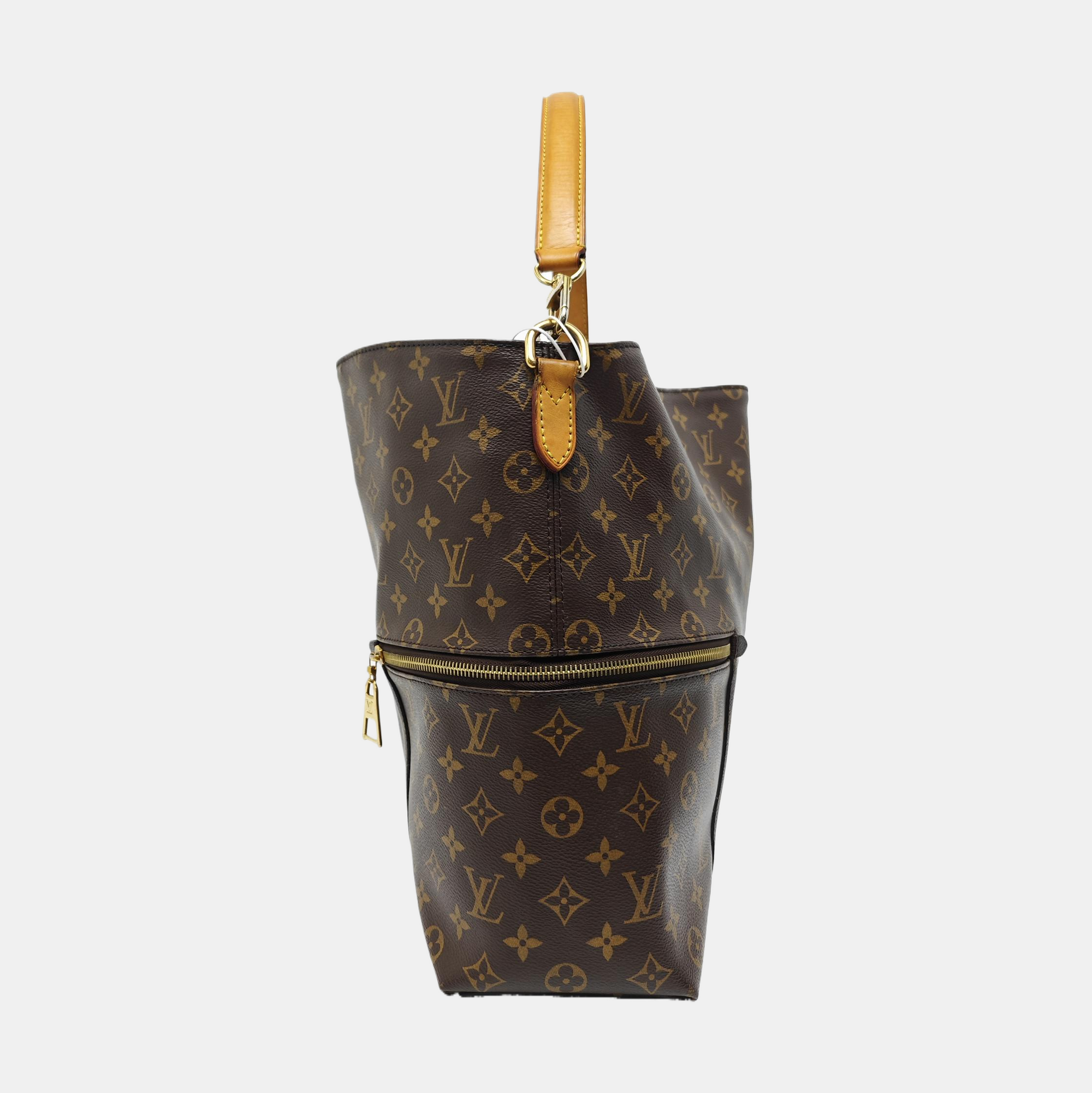 MELIE Monogram Coated Canvas Brown