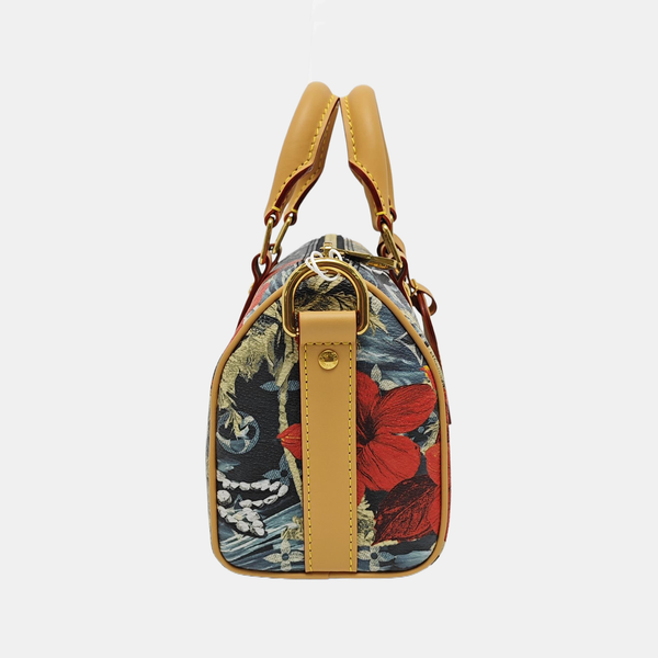 KEEPALL Monogram Coated Canvas Multicolor