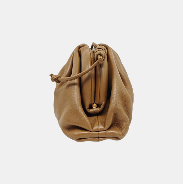 The Pouch Mini Calfskin Brown