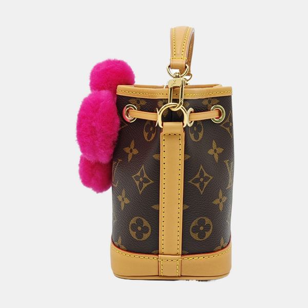 VIVIENNE Monogram Coated Canvas Brown