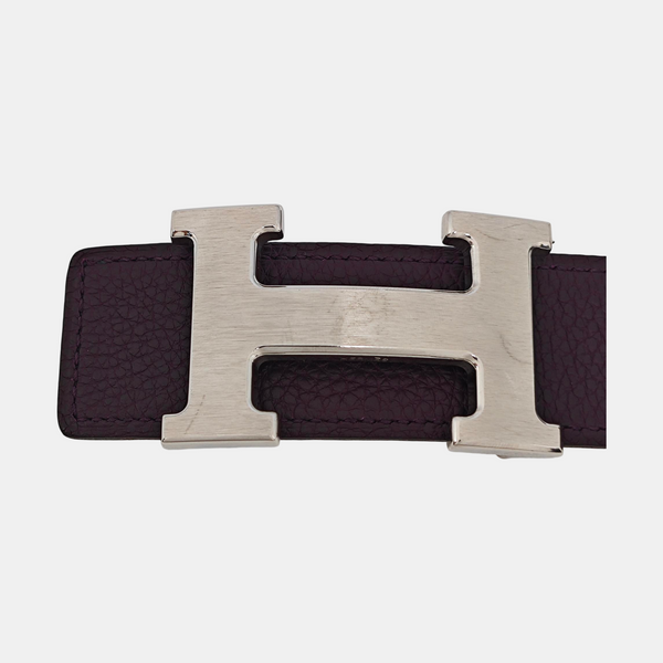 Leather Belt Purple
