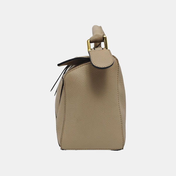Puzzle Small Calfskin Beige