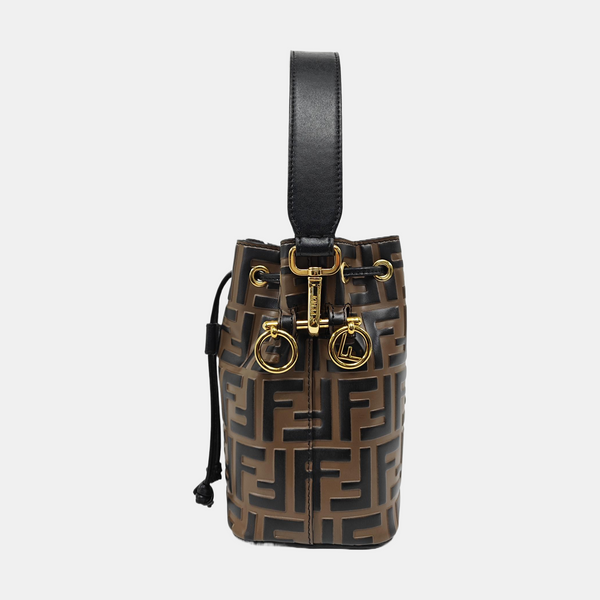 Mon Tresor Mini Monogram Calfskin Brown