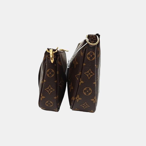MULTI Monogram Coated Canvas Brown