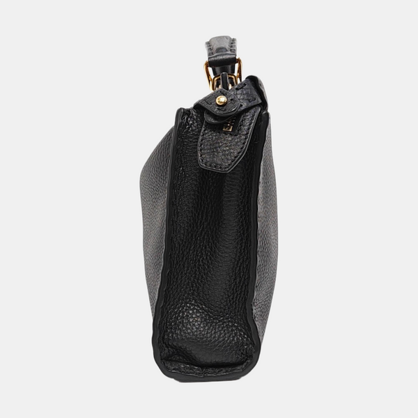 Peekaboo Mini Calfskin Black