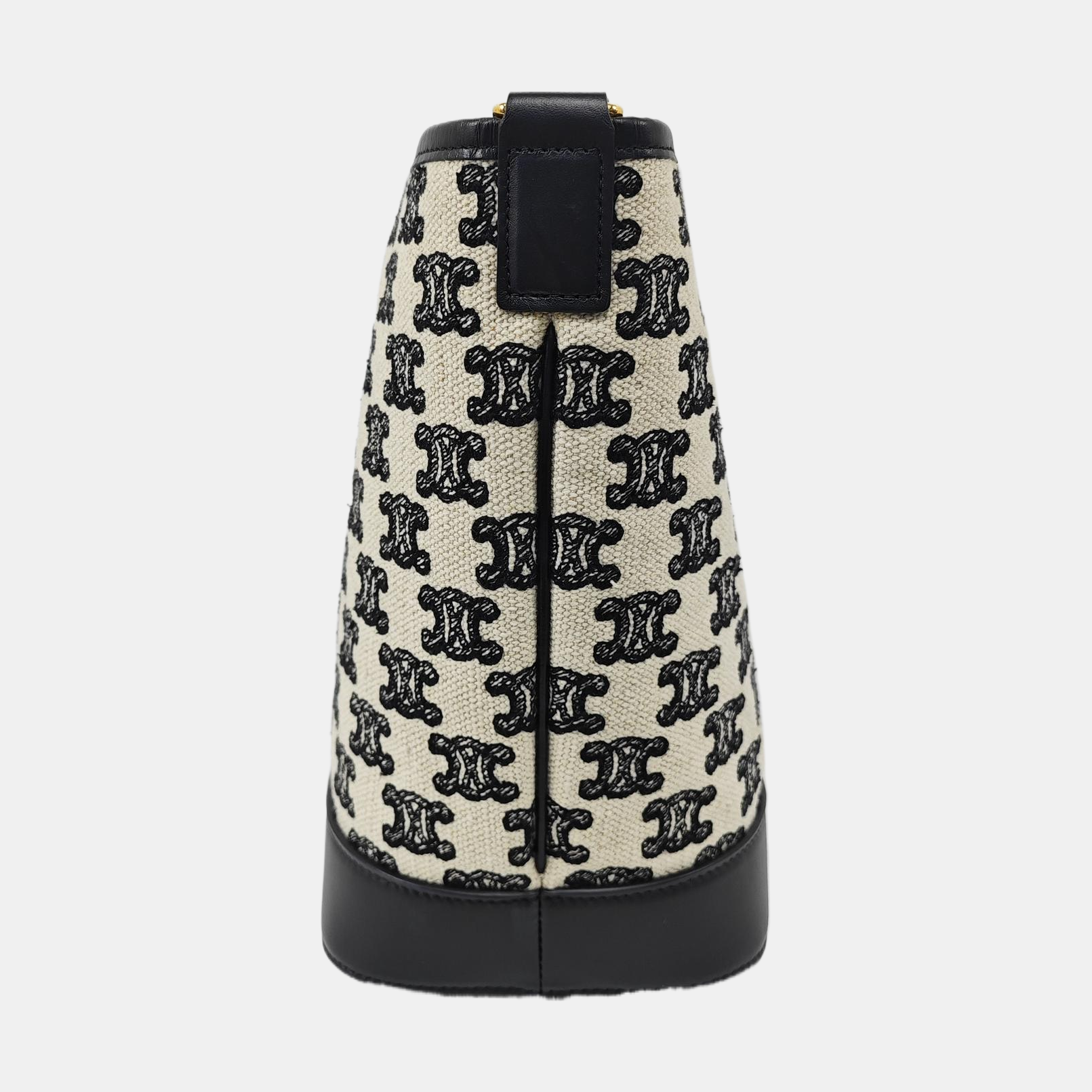 Canvas Bucket Bag White