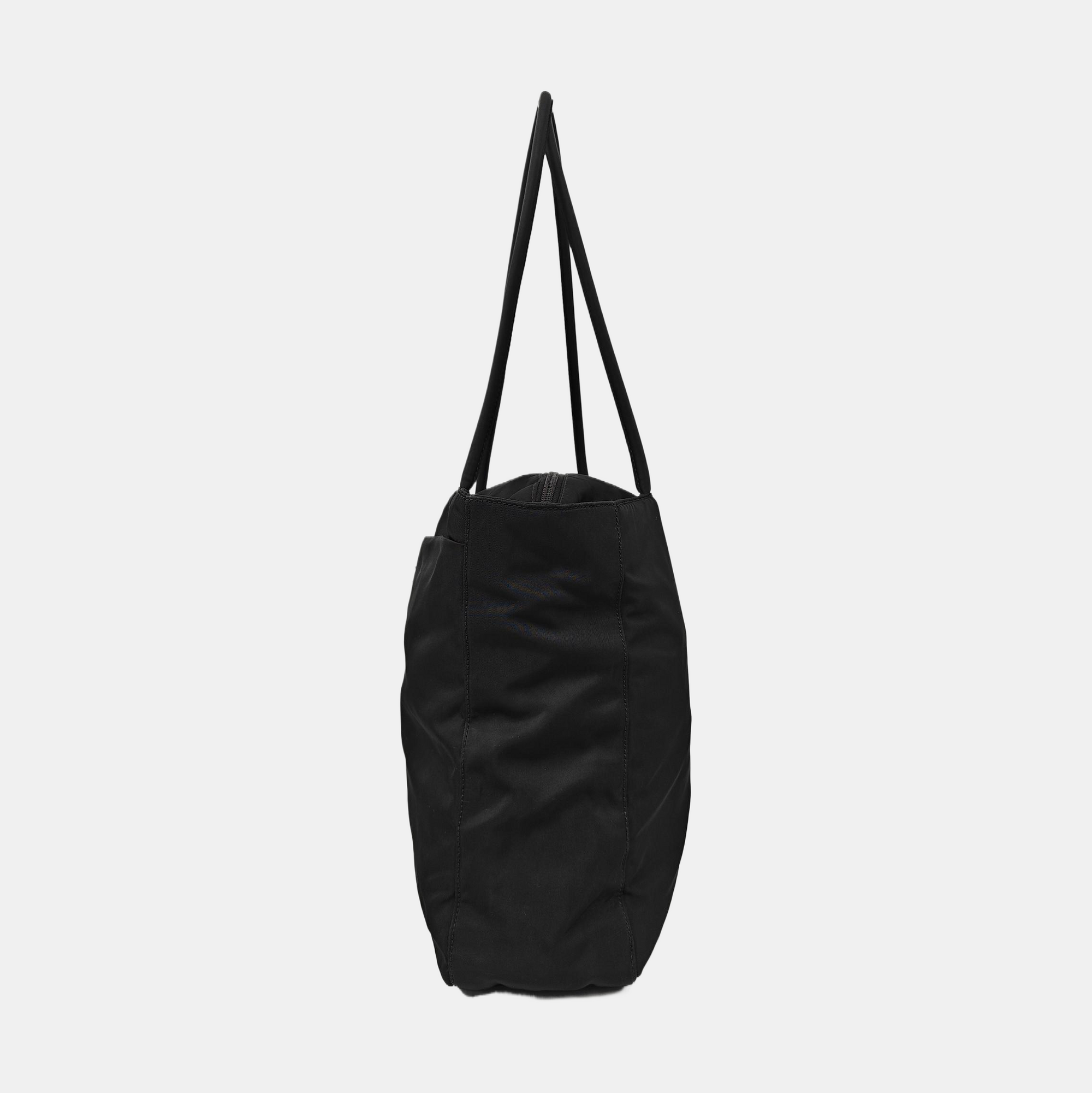 Nylon Tote Bag Black