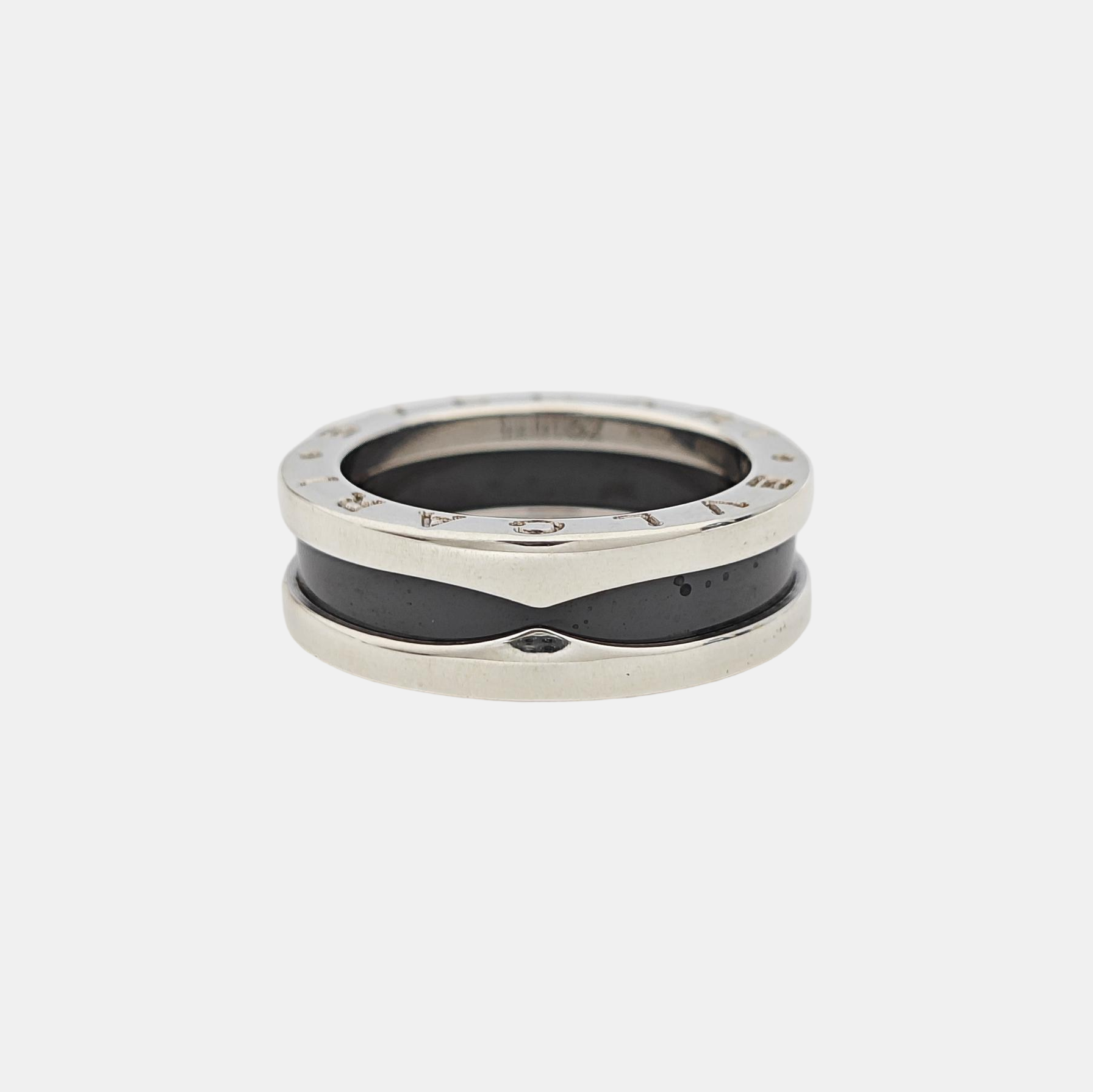 B.ZERO1 925 Sterling Silver Ring EU 52