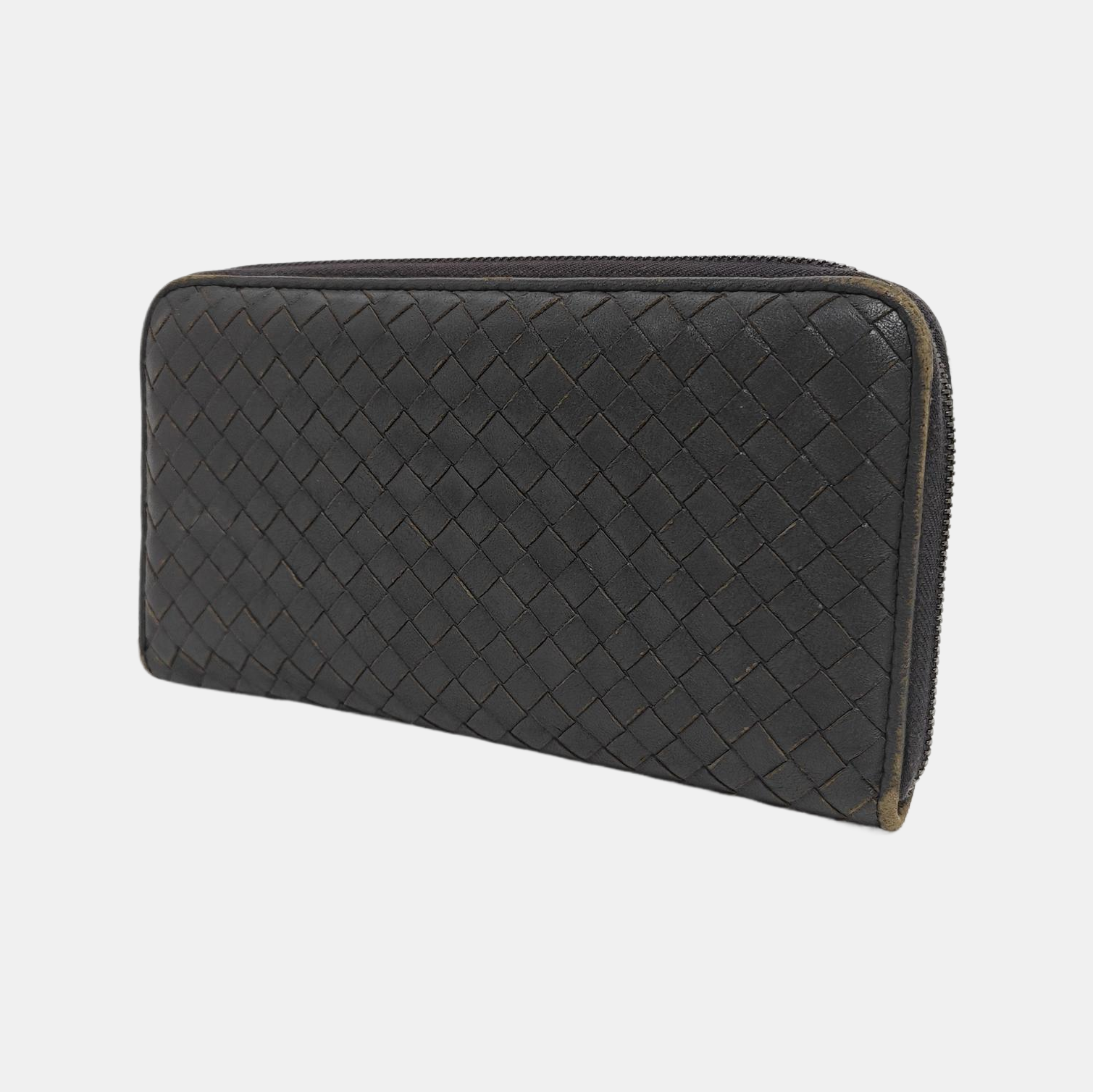Calfskin Wallet Gray