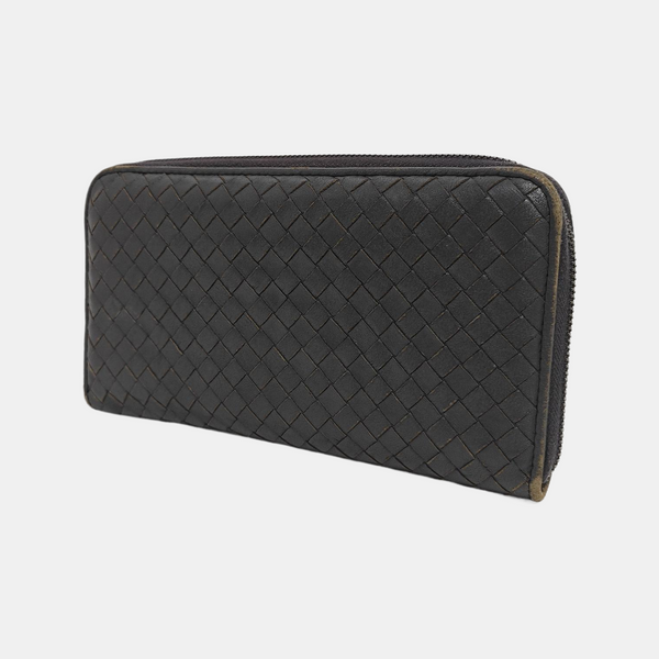Calfskin Wallet Gray