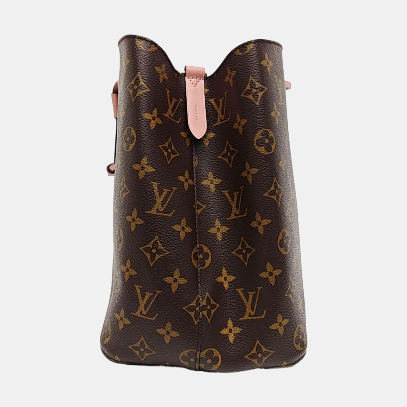 NÉONOÉ MM Monogram Coated Canvas Brown