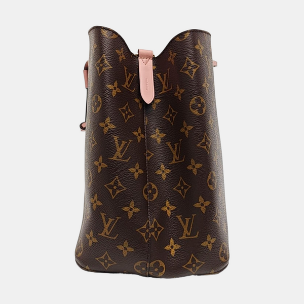 NÉONOÉ MM Monogram Coated Canvas Brown