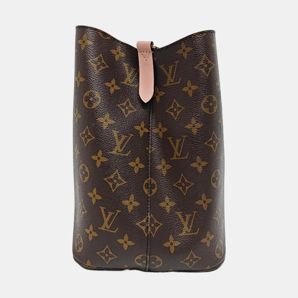 NÉONOÉ MM Monogram Coated Canvas Brown